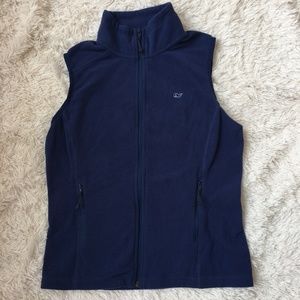 NWOT Vineyard Vines: Signature Logo Fleece Vest